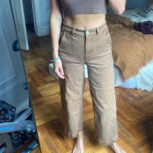 Everlane Light Brown Denim Pant